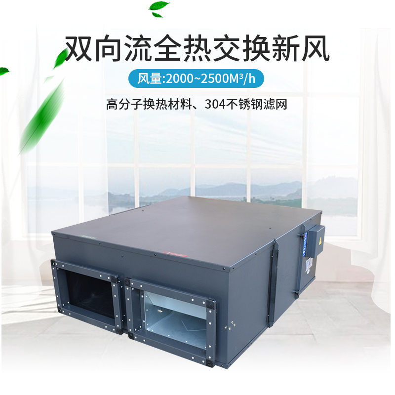 雙向流全熱交換新風